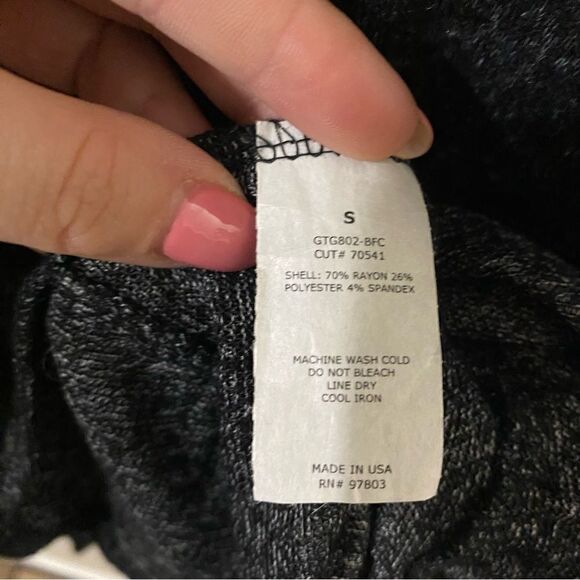 Green Envelope Babydoll Peplum Long Sleeve - Picture 5 of 6